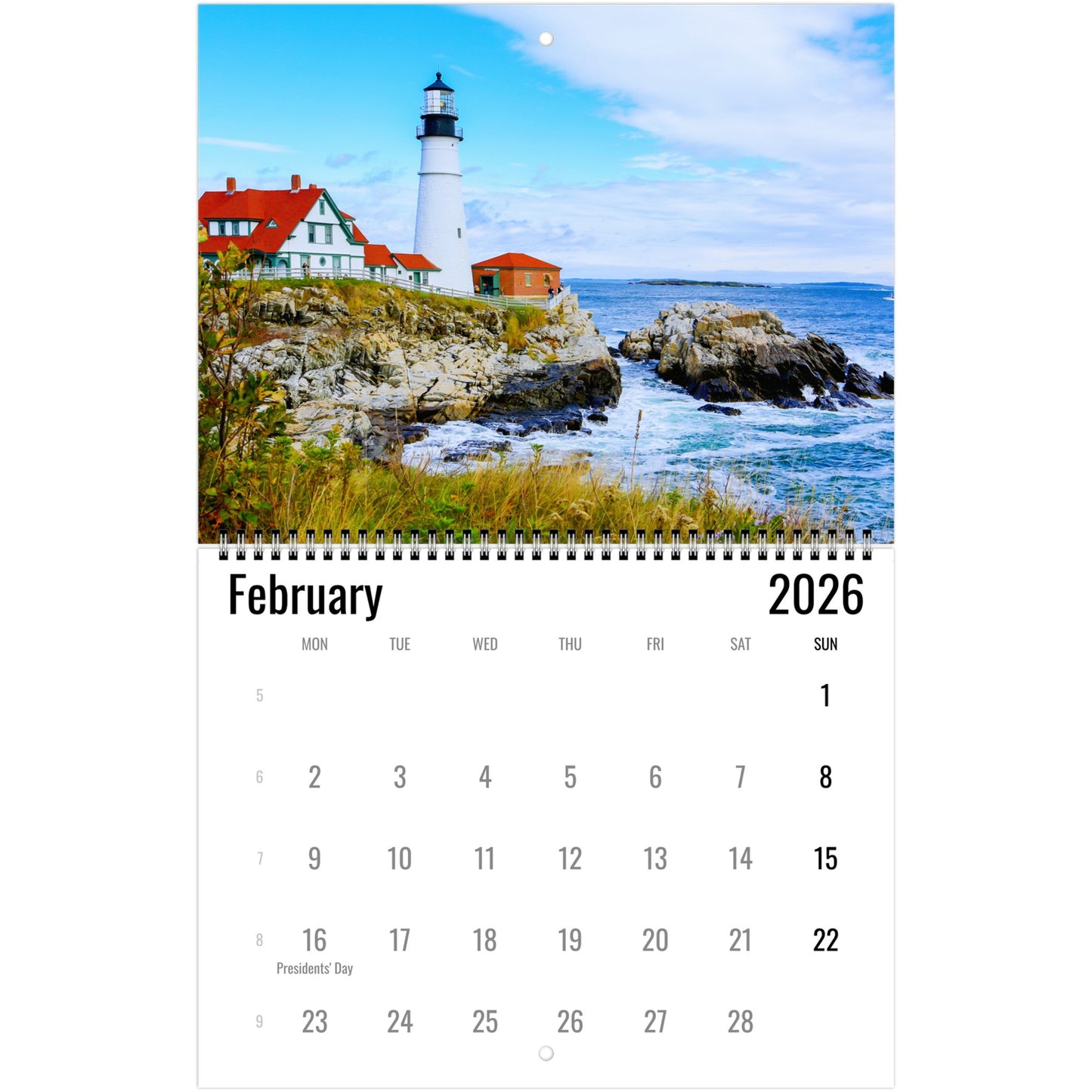 2026 Lighthouse Calendar