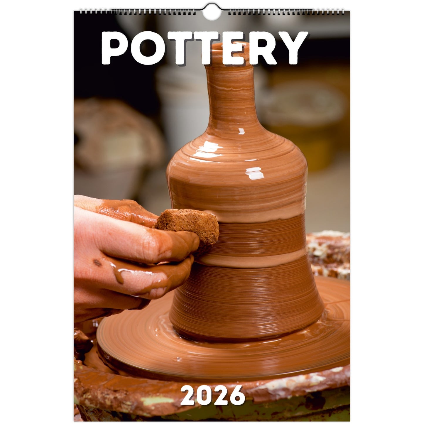 Pottery Wall Calendar 2026 Default Title