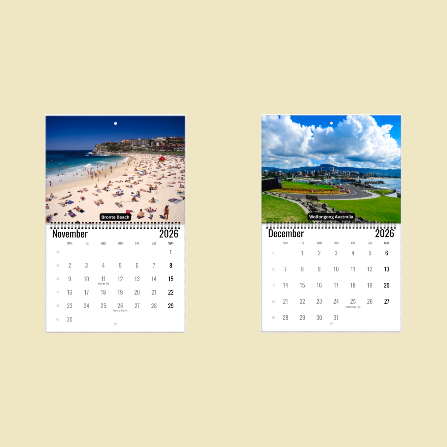 Australia Wall Calendar 2026