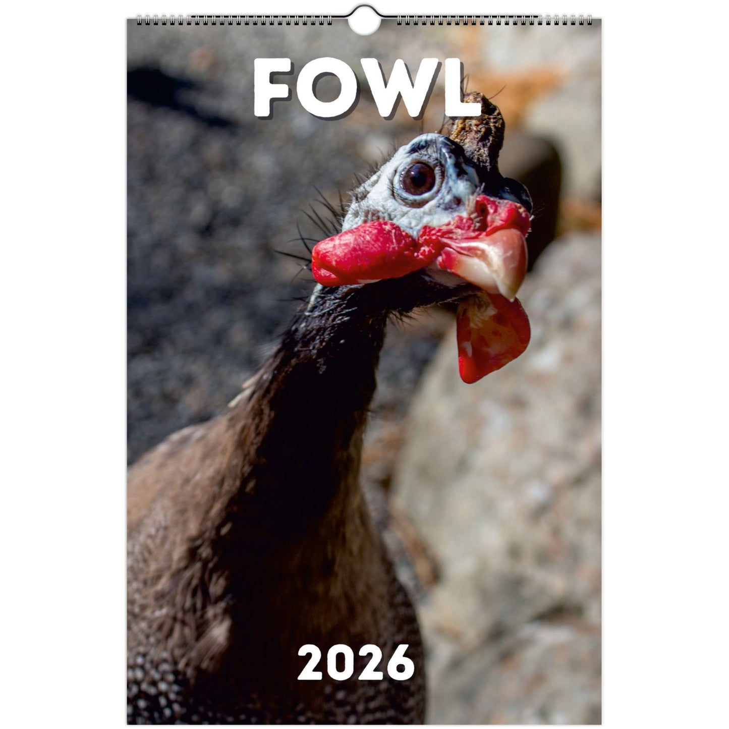 Fowl Wall Calendar 2026