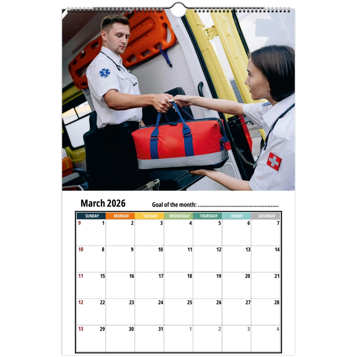 Paramedic Calendar 2026