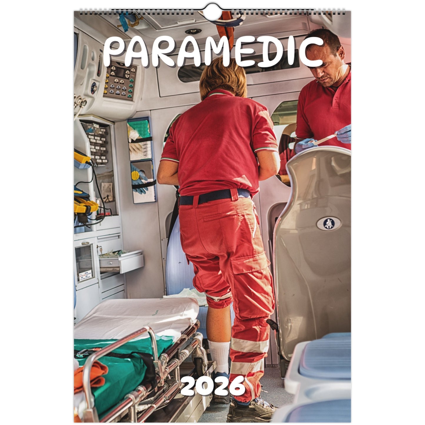 Paramedic Wall Calendar 2026