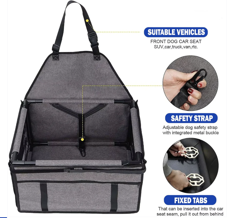 Waterproof Dog Car Seat & Travel Mat