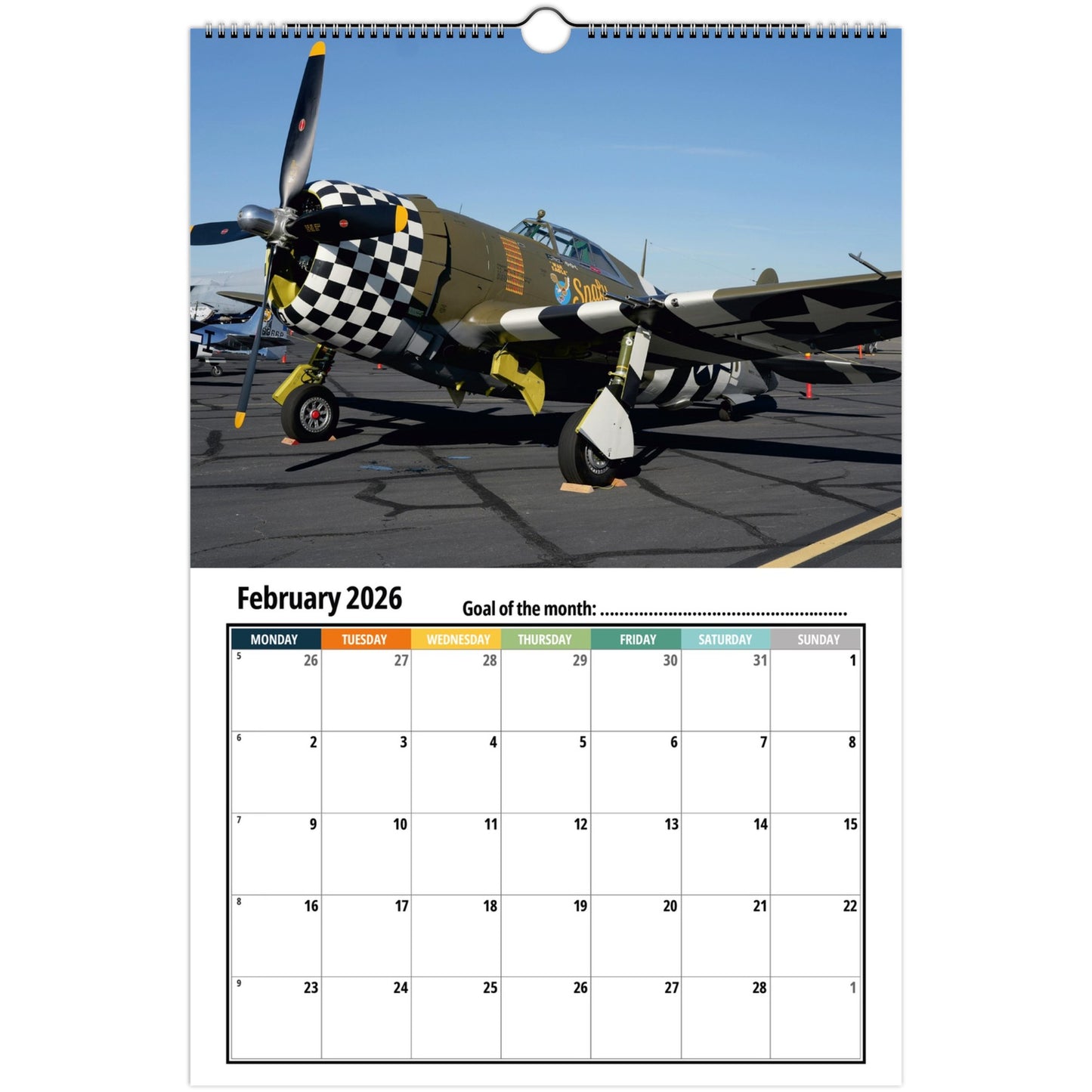 Spitfires Calendar 2026