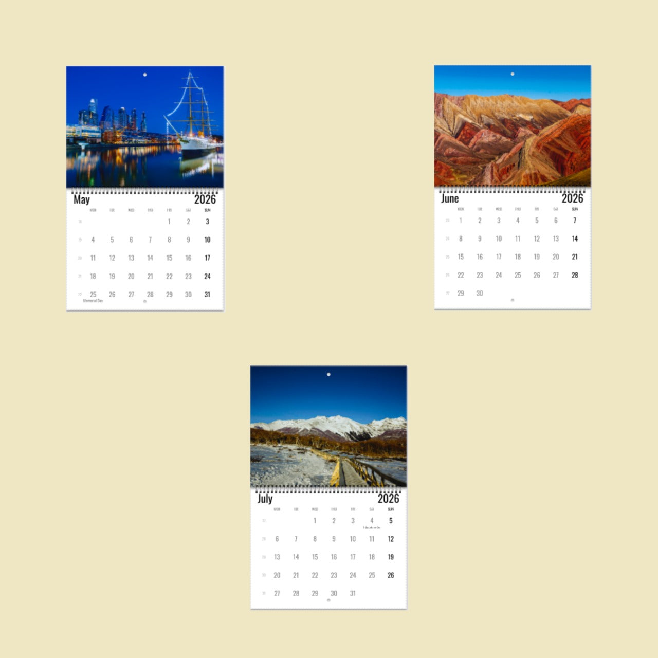 Argentina Wall Calendar 2026