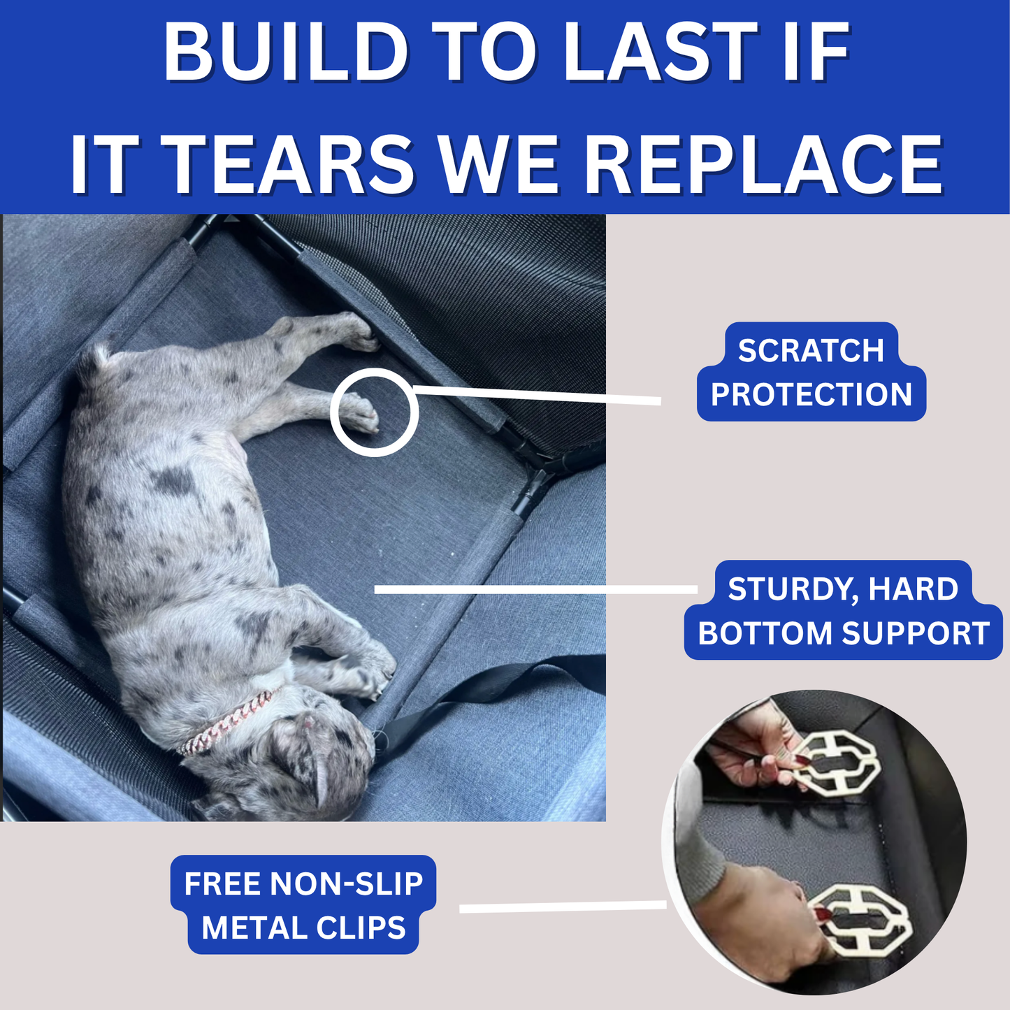 Waterproof Dog Car Seat & Travel Mat
