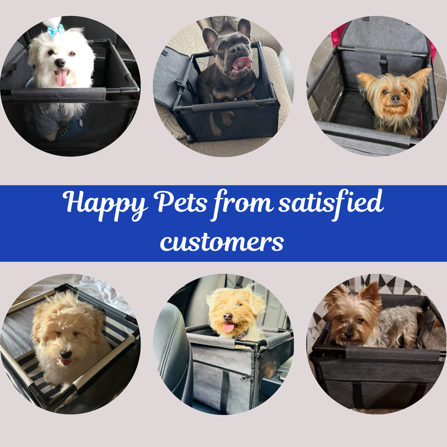 Waterproof Dog Car Seat & Travel Mat