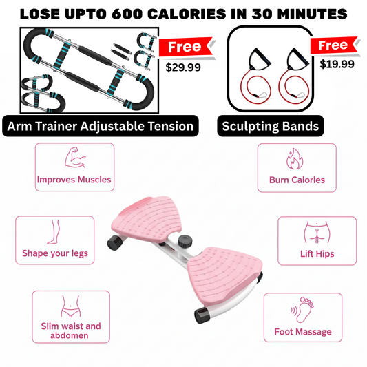 Waist Twister Machine & Ab Twist Board