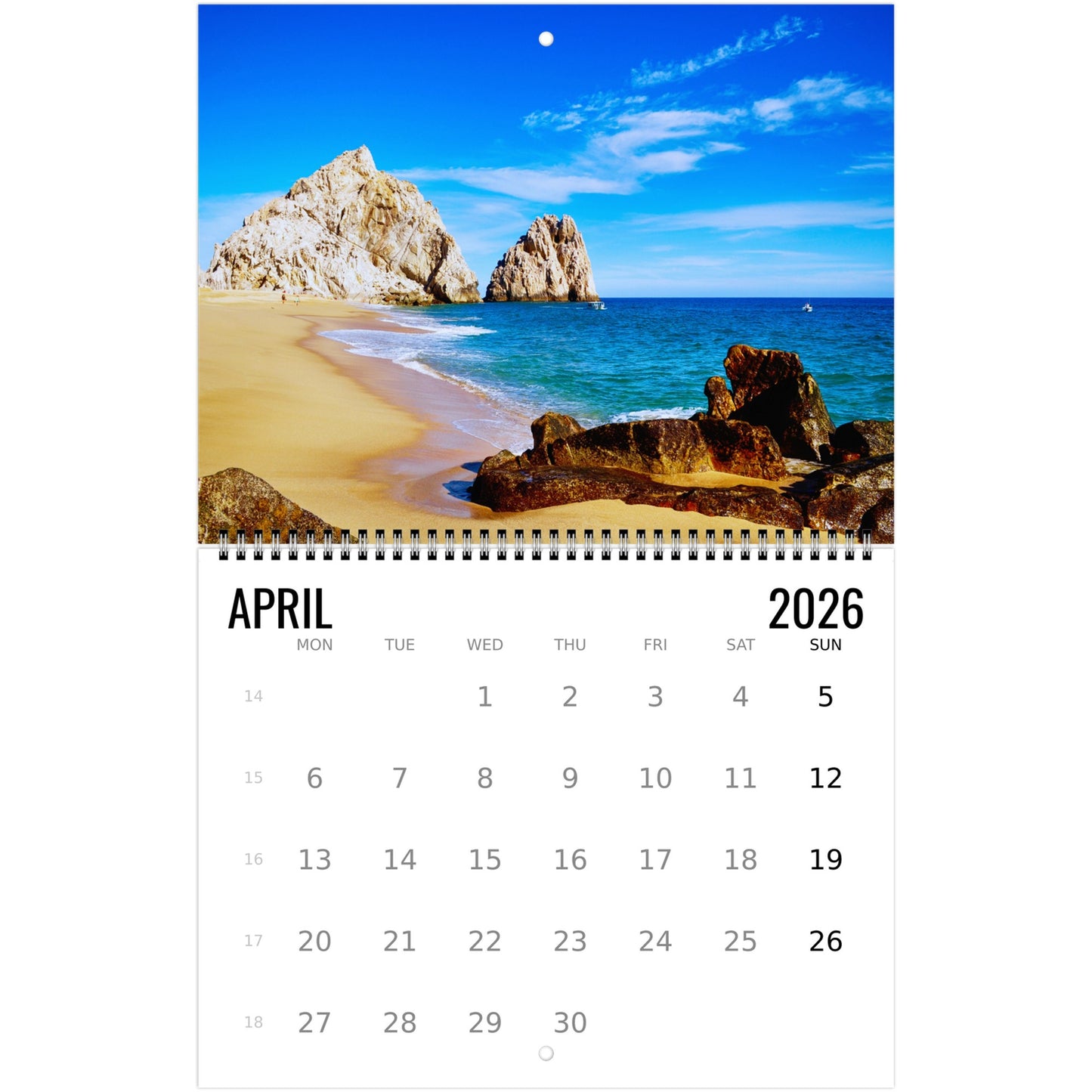 Jamaica Wall Calendar 2026