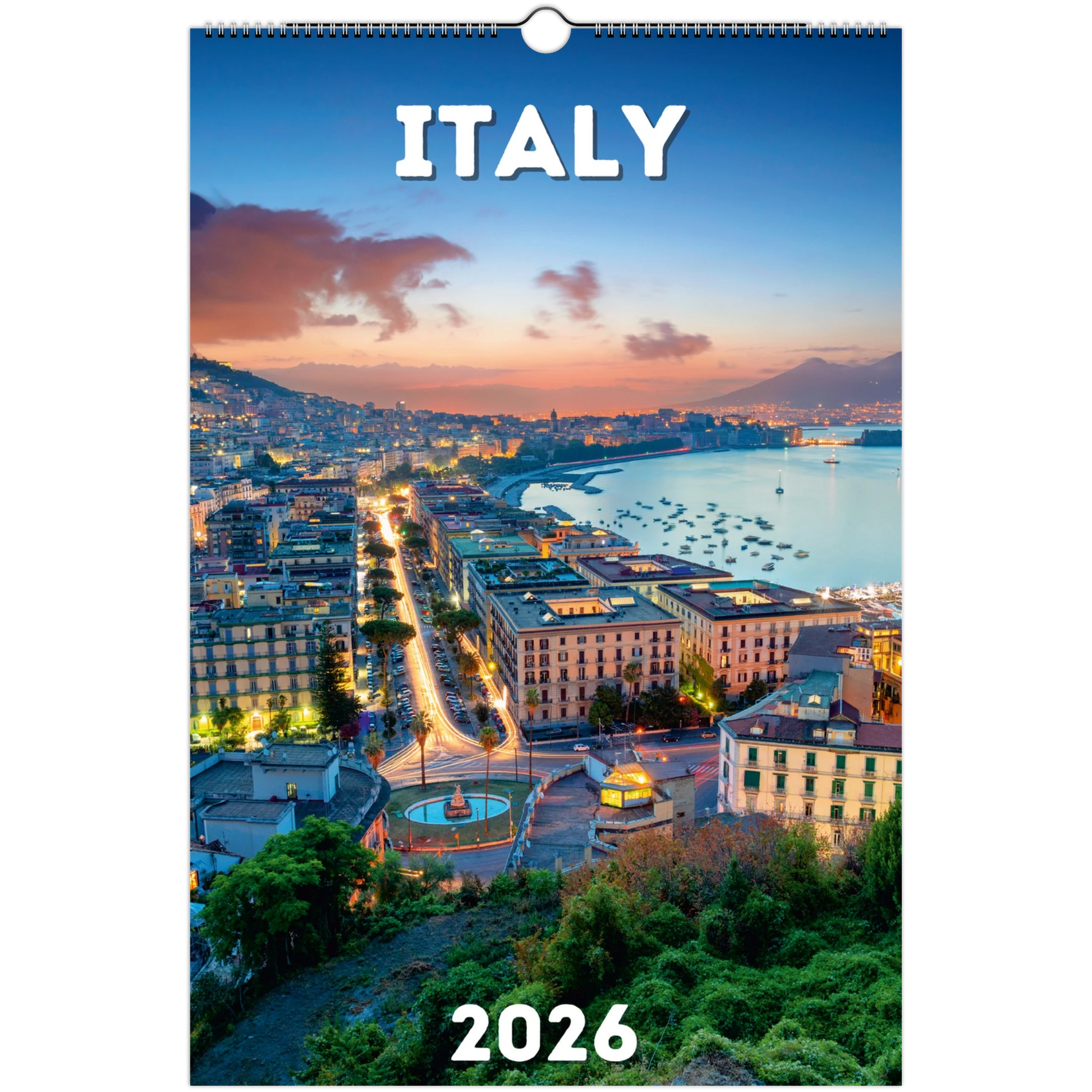 Italy Wall Calendar 2026 Default Title