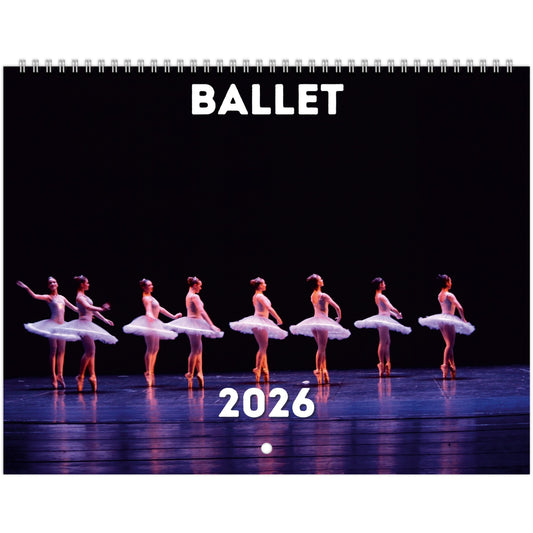 Ballet Wall Calendar 2026