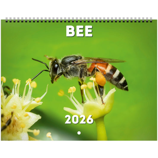 Bee Wall Calendar 2026 10
