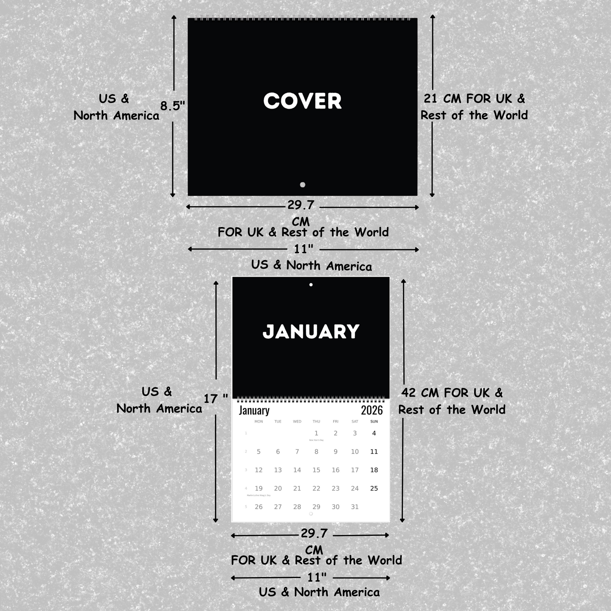 Ballet Wall Calendar 2026