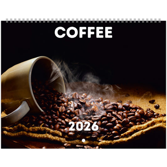 Coffee Wall Calendar 2026