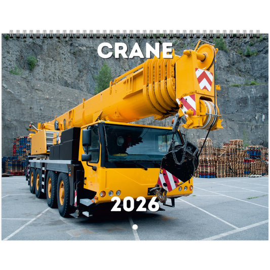 Crane Wall Calendar 2026
