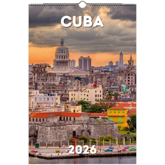 Cuba Wall Calendar 2026