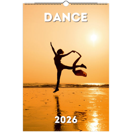Dance Wall Calendar 2026