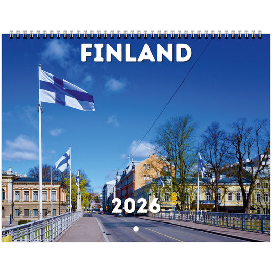 Finland Wall Calendar 2026