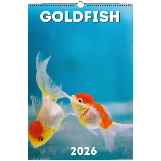 Goldfish Wall Calendar 2026