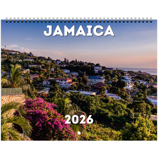 Jamaica Wall Calendar 2026