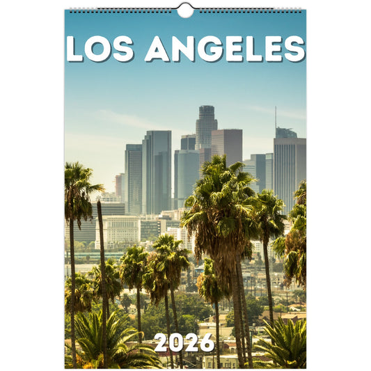 Los Angeles Wall Calendar 2026