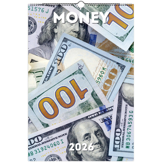 Money Wall Calendar 2026