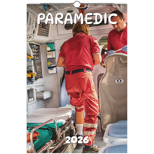 Paramedic Wall Calendar 2026