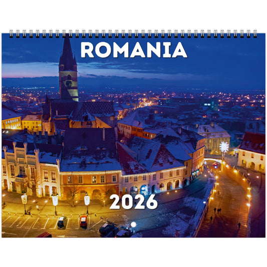 Romania Wall Calendar 2026
